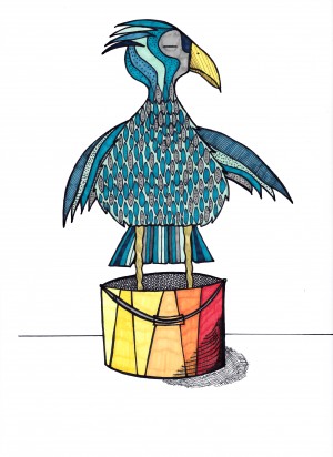 Margaret in Bucket